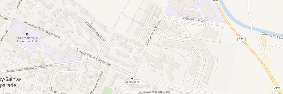 Plan du 9001 Lot la Plaine au Puy-Sainte-Réparade