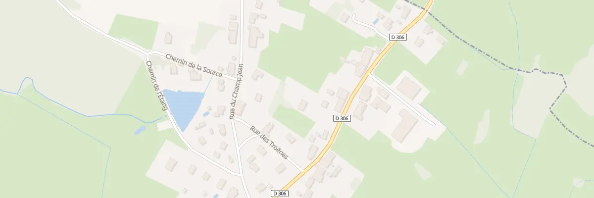 Plan du 230 Rte de Courlaoux à Condamine