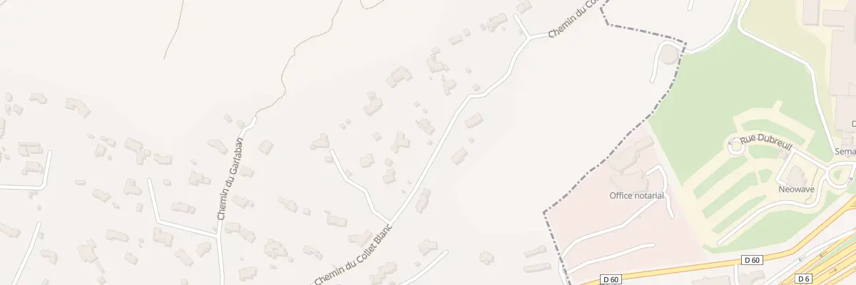 Plan du 5374 Collet Blanc à Bouc-Bel-Air