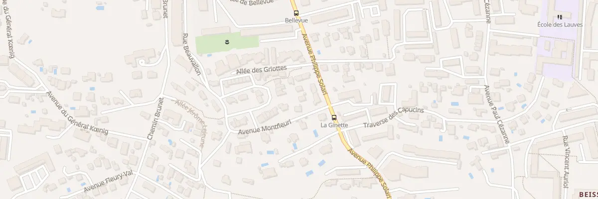 Plan du 9001 Clos Saint-Joseph à Aix-en-Provence