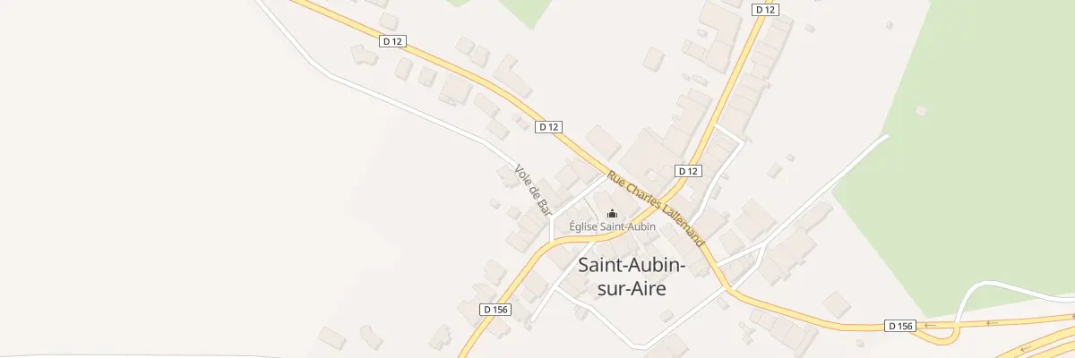 Plan du 2 Voie de Bar à Saint-Aubin-sur-Aire
