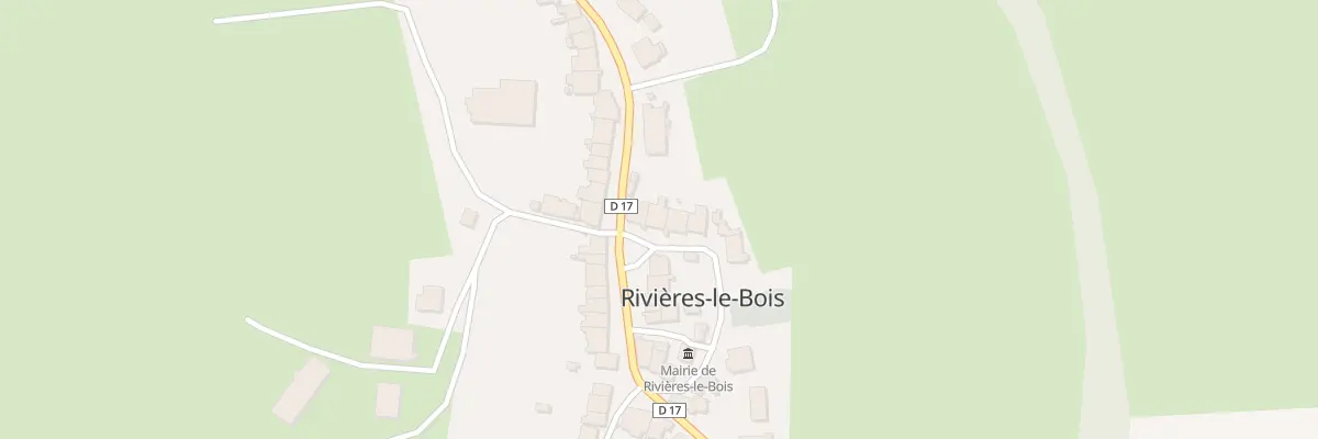 Plan du 3 Rue du Lavoir à Rivières-le-Bois