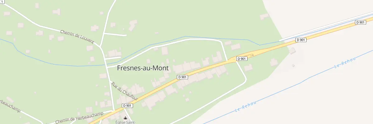 Plan du 43 Rue des Tassons à Fresnes-au-Mont