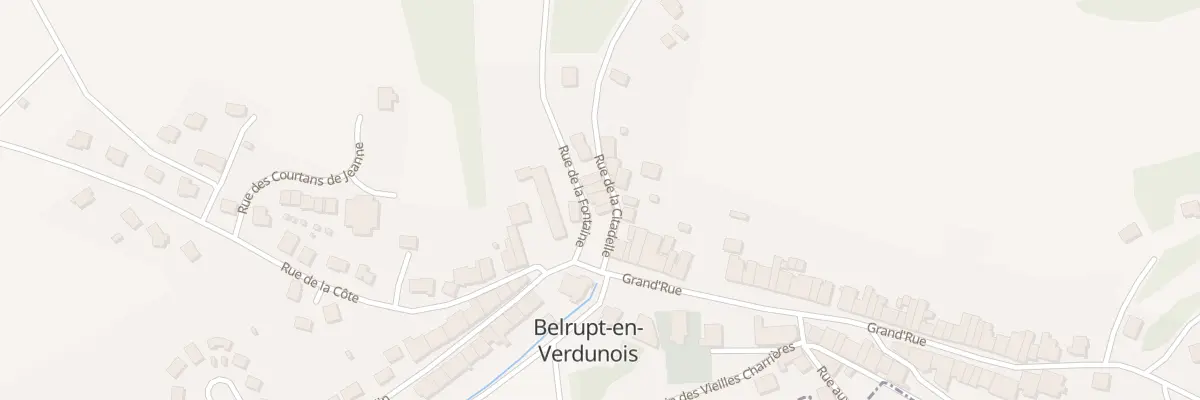 Plan du 2 Rue de la Fontaine à Belrupt-en-Verdunois