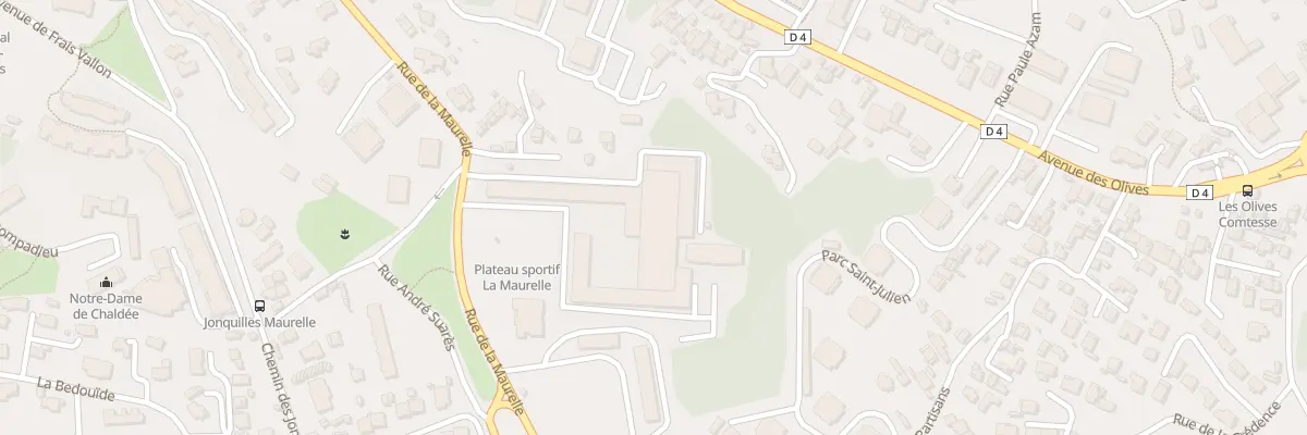 Plan du 5001F Le Grand Verger à Marseille 13e Arrondissement