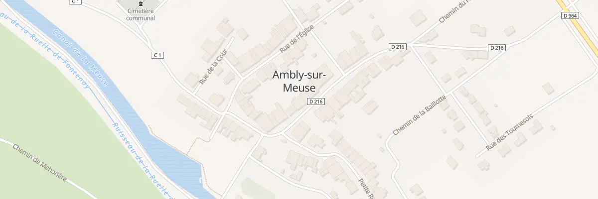 Plan du 22 Gr Grande Rue à Ambly-sur-Meuse