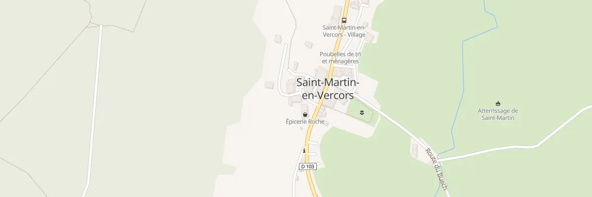 Plan du 2 Pl du Lavoir à Saint-Martin-en-Vercors