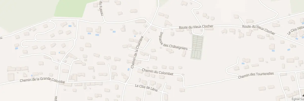 Plan du 68 Imp des Vergers à Colombe
