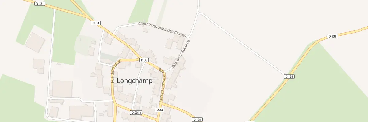 Plan du 10 Rue de la Sueurre à Longchamp