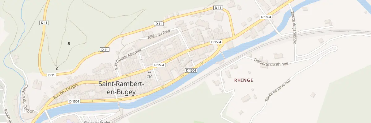 Plan du 122B Rue Doc Michel Temporal à Saint-Rambert-en-Bugey