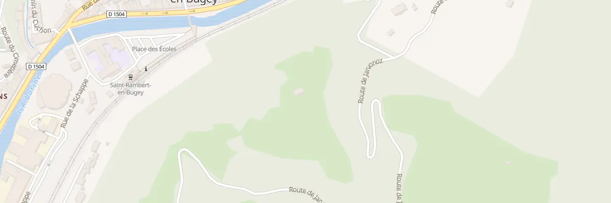 Plan du 9001 Sous la Gagere à Saint-Rambert-en-Bugey