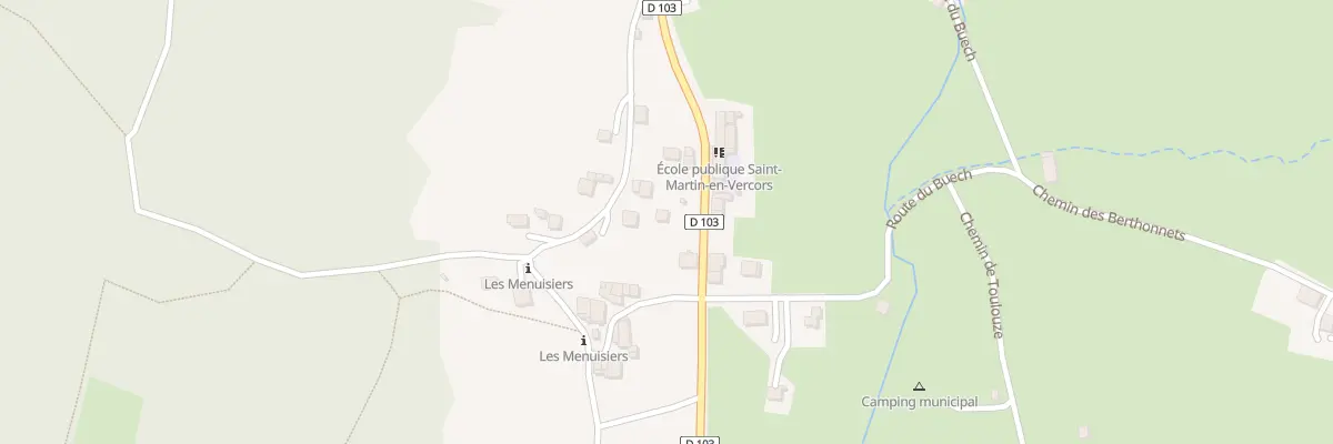 Plan du 150 Rte des Grands Goulets à Saint-Martin-en-Vercors