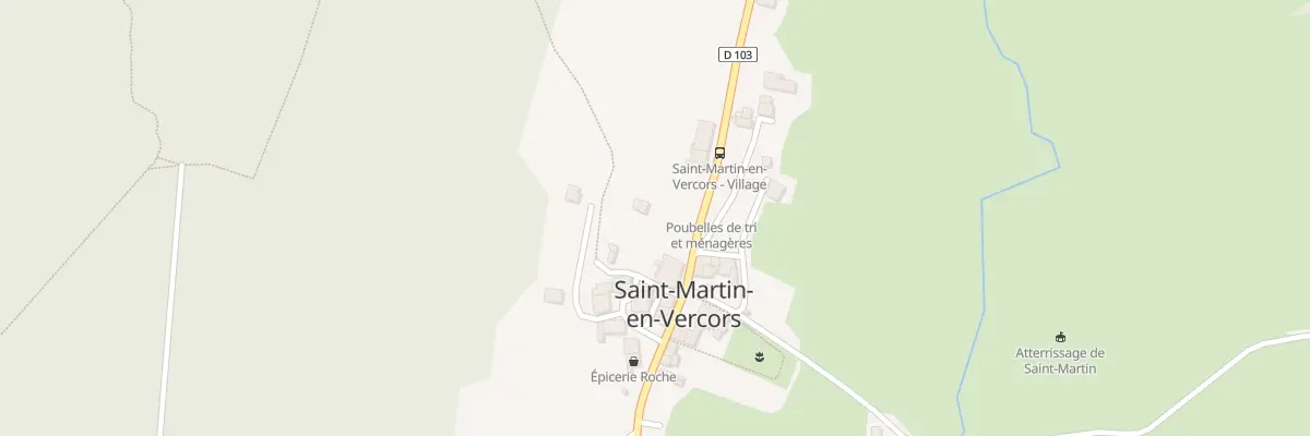 Plan du 28 Che des Ecoliers à Saint-Martin-en-Vercors