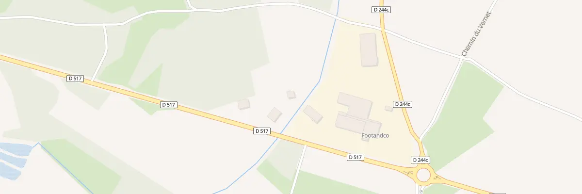Plan du 5433 Rte de Lyon à Arandon-Passins