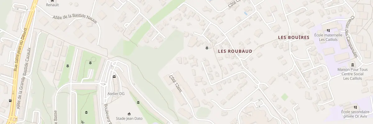 Plan du 99 Bd Sylvestre à Marseille 12e Arrondissement