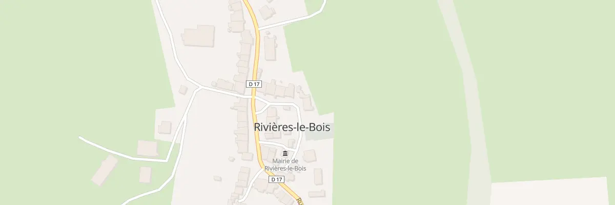 Plan du 11 Rue du Lavoir à Rivières-le-Bois