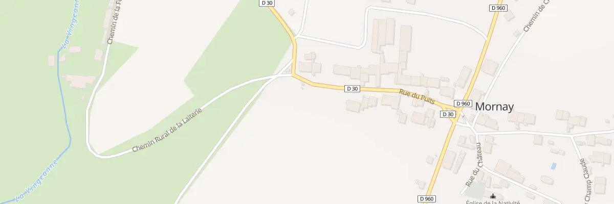 Plan du 21 Rue du Puits (Mornay) à Montigny-Mornay-Villeneuve-sur-Vingeanne