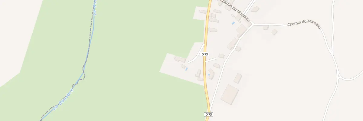 Plan du 131 Rte de la Commanderie à Burcin
