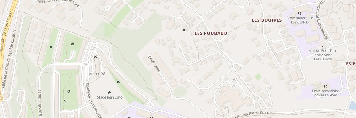 Plan du 91 Bd Sylvestre à Marseille 12e Arrondissement