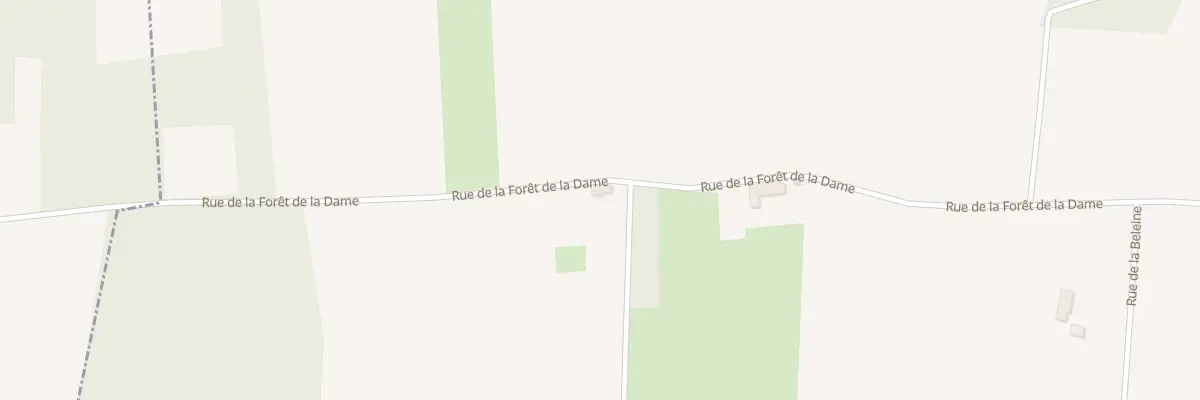 Plan du 757 Rue de la Foret de la Dame à Vasselin