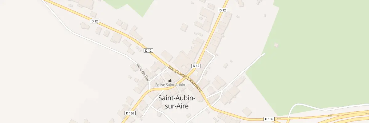 Plan du 22 Rue Charles Lallemand à Saint-Aubin-sur-Aire