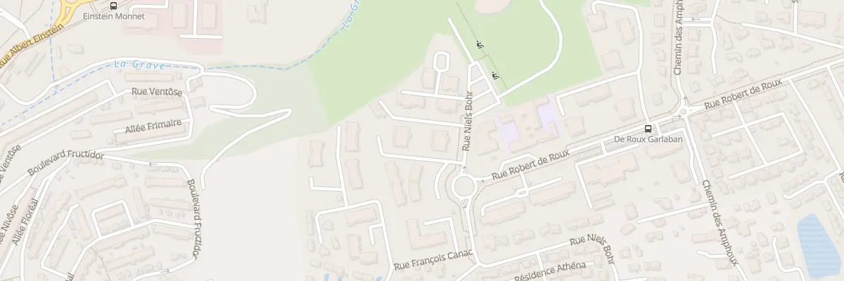 Plan du 57 Rue niels bohr à Marseille 13e Arrondissement