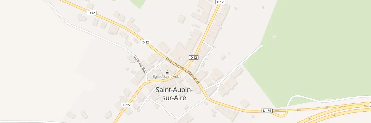 Plan du 1 Rue Basse à Saint-Aubin-sur-Aire
