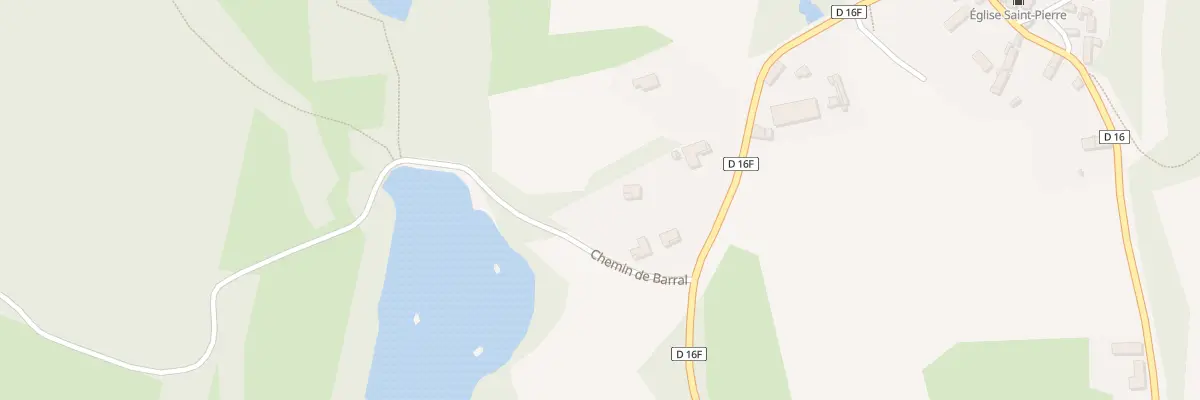 Plan du 5549 Che de Barral à Creys-Mépieu
