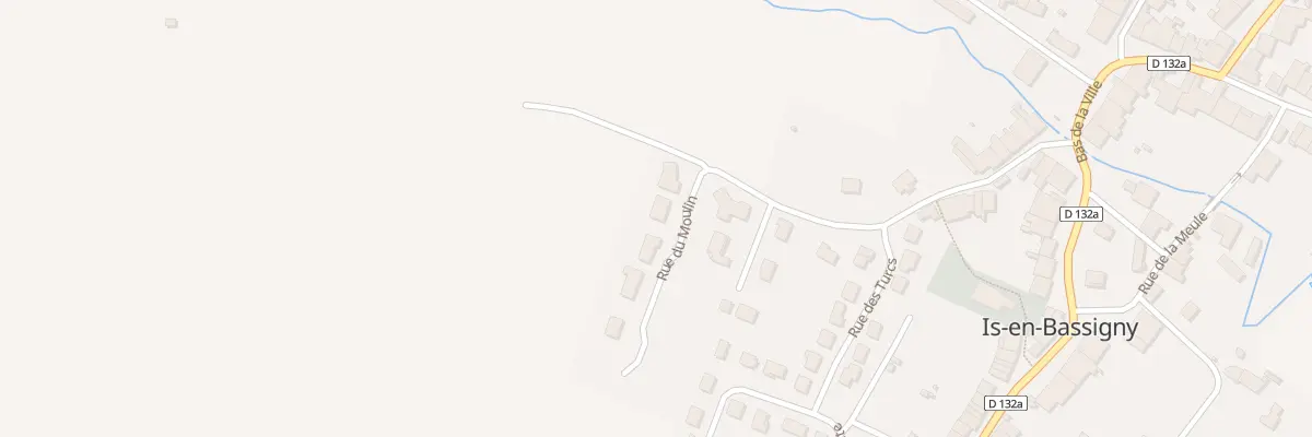 Plan du 4 Rue du Moulin à Is-en-Bassigny