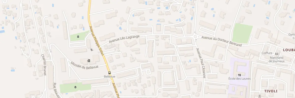 Plan du 7 Av Léo Lagrange à Aix-en-Provence