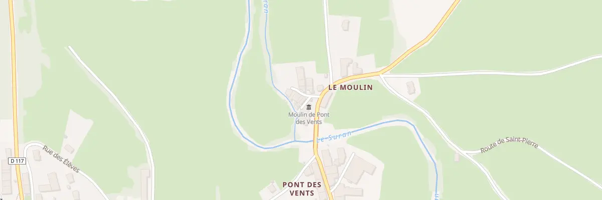 Plan du 3 Rue du Moulin à Montfleur