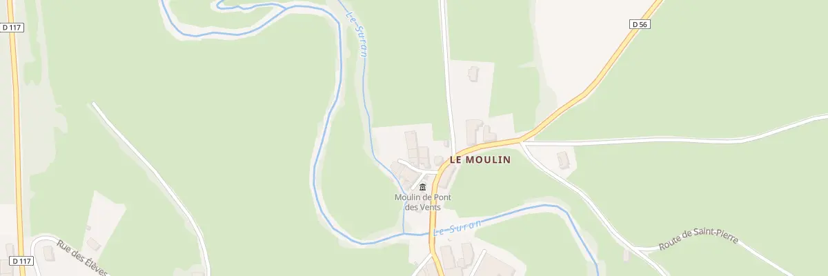 Plan du 10 Rue du Moulin à Montfleur
