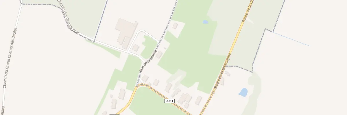 Plan du 7 Rue de la Mairie à Chêne-Sec