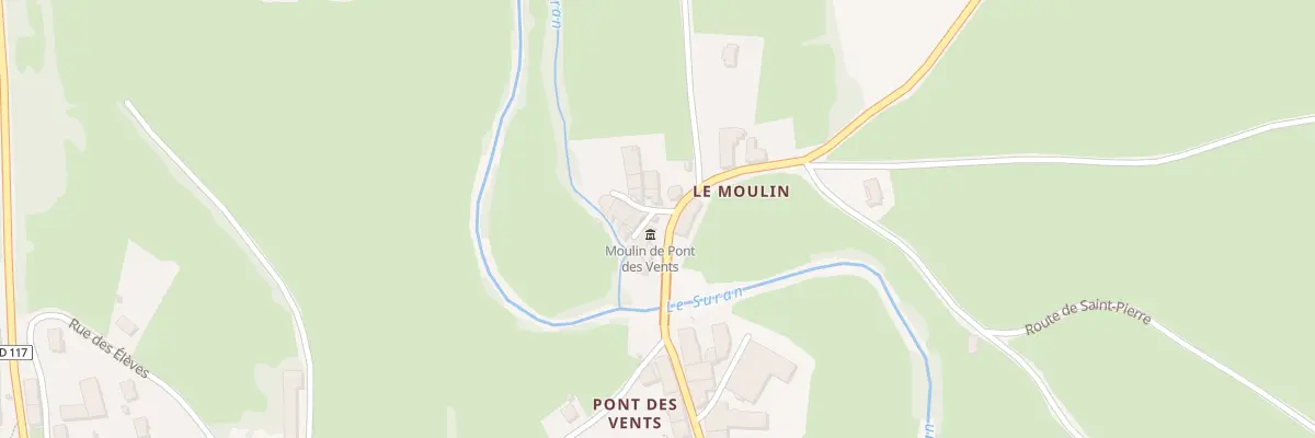 Plan du 1 Rue du Moulin à Montfleur