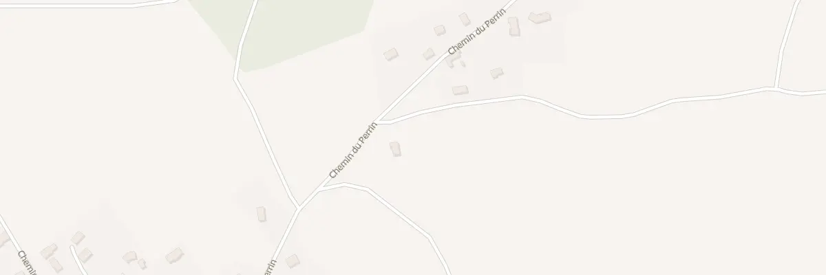 Plan du 50 Che du Perrin à Montagnieu