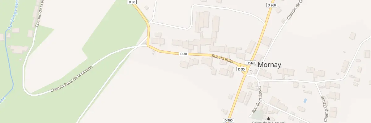 Plan du 15 Rue du Puits (Mornay) à Montigny-Mornay-Villeneuve-sur-Vingeanne
