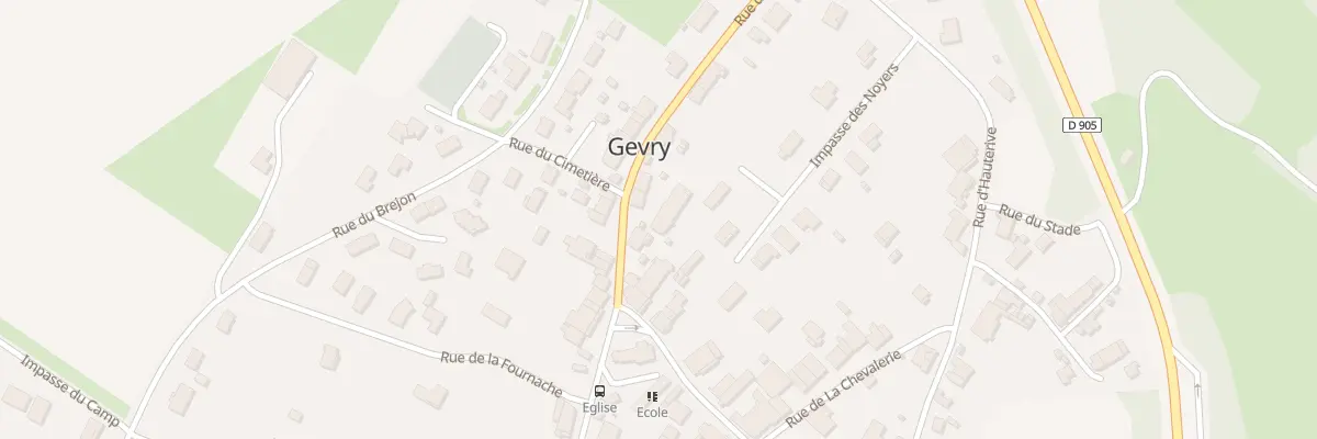Plan du 15 Rue de l’Oratoire à Gevry