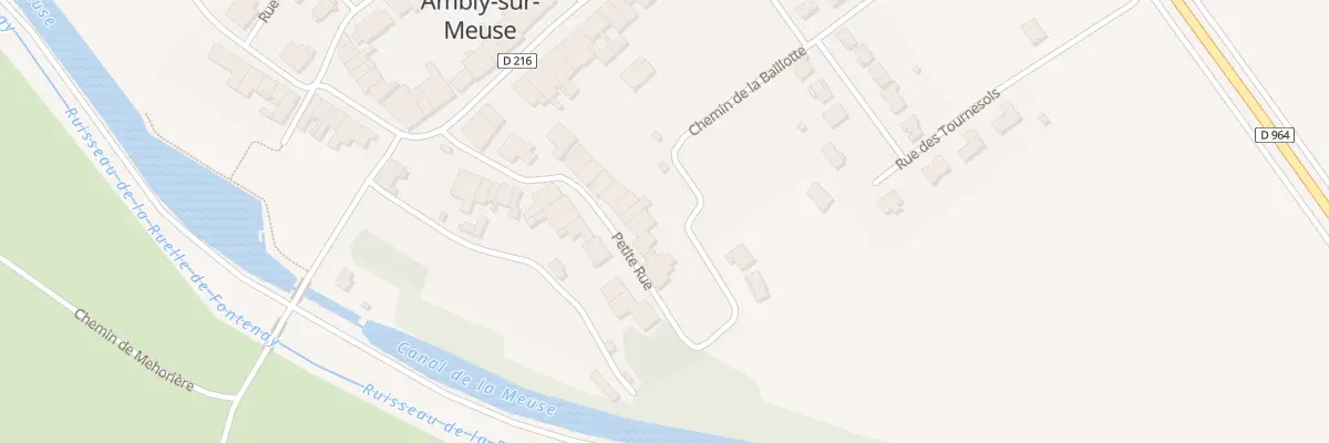 Plan du 17 Ptr Petite Rue à Ambly-sur-Meuse