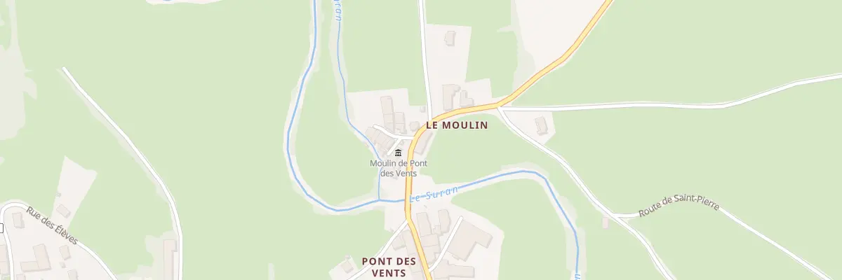 Plan du 10 Rte du Suran à Montfleur