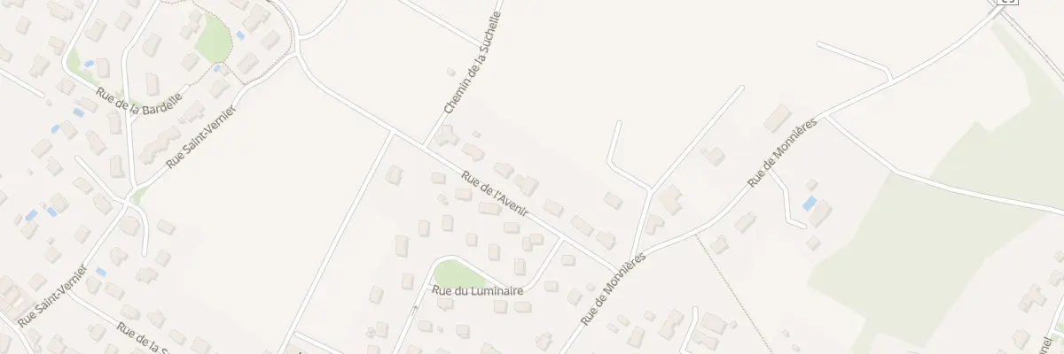 Plan du 8 Rue de l’Avenir à Champvans