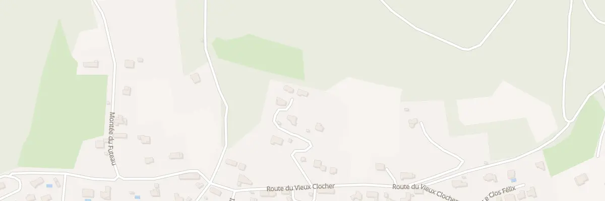 Plan du 159 Rte du Vieux Clocher à Colombe
