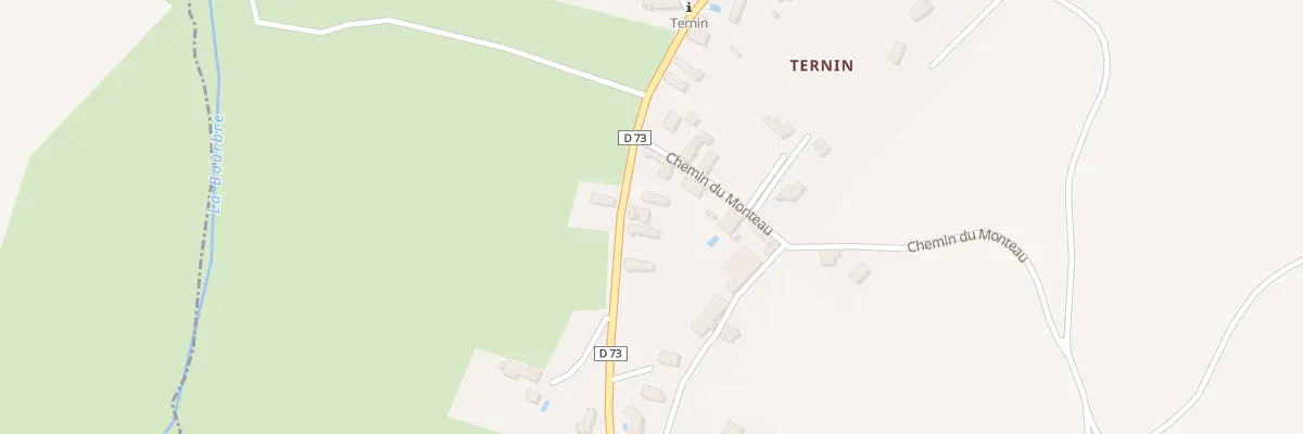 Plan du 238 Rte de la Commanderie à Burcin