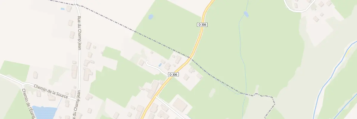 Plan du 28 Rte de Courlaoux à Condamine