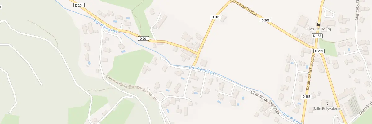 Plan du 30 Che de la Combe du Moulin à Cras