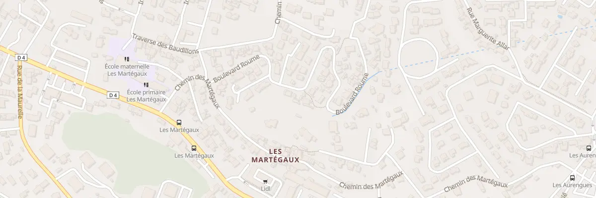 Plan du 22 Bd Roume à Marseille 13e Arrondissement