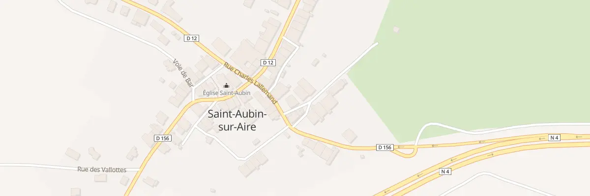 Plan du 1 Rue des Roises à Saint-Aubin-sur-Aire