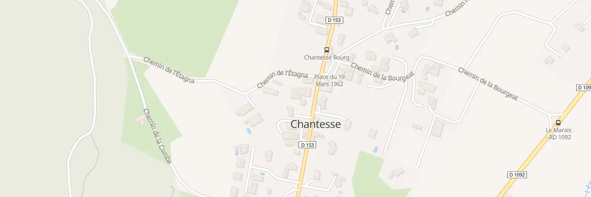 Plan du 82 Rte de l’Albenc à Chantesse