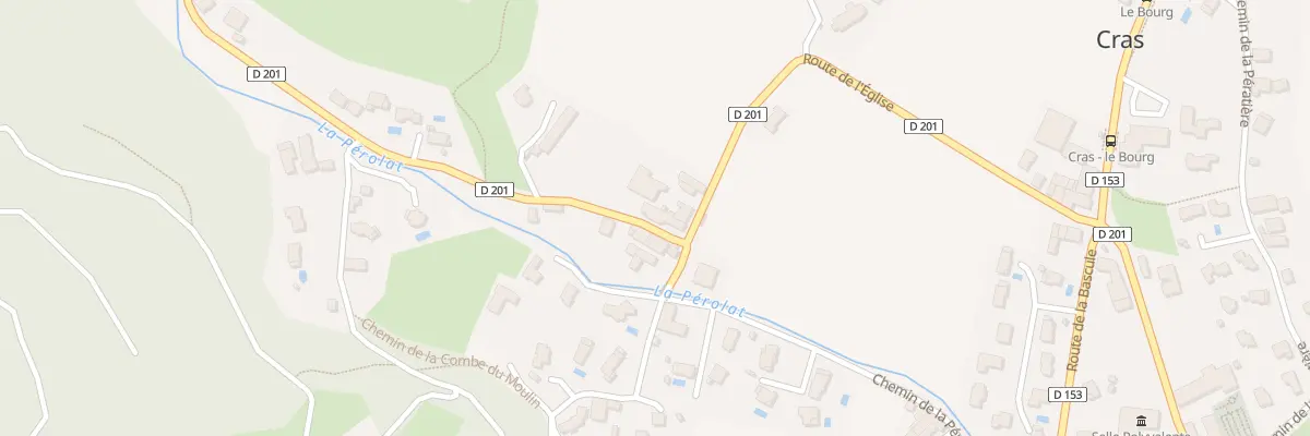 Plan du 2 Rte du Moulin à Cras