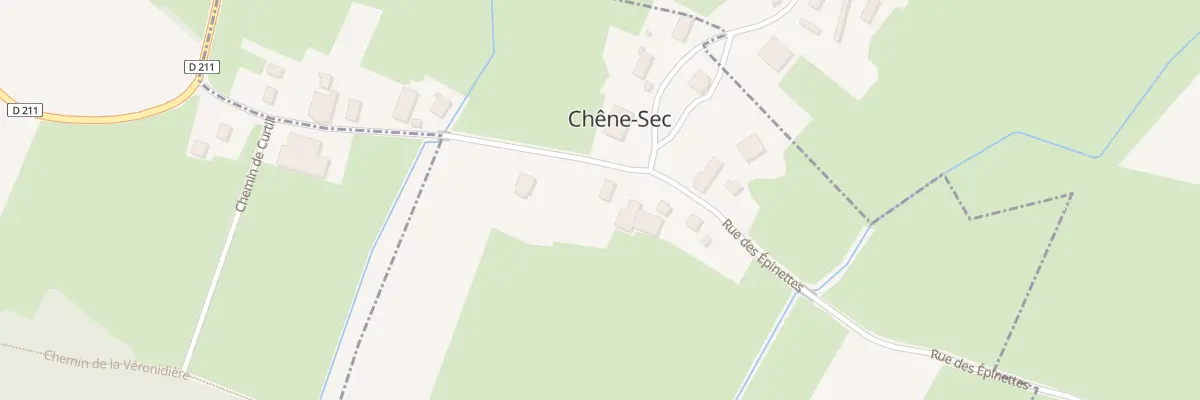 Plan du 8 Rue du Sablon à Chêne-Sec