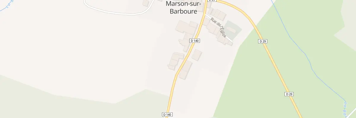 Plan du 18 Rue de Treveray à Marson-sur-Barboure